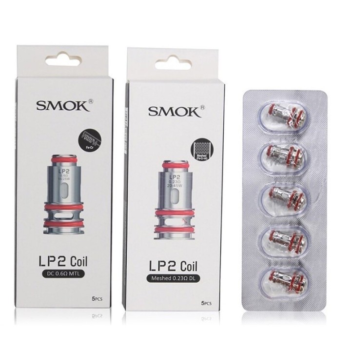 Smok LP2 Coil Paketi - DC 0.6ohm MTL ve Meshed 0.23ohm DL