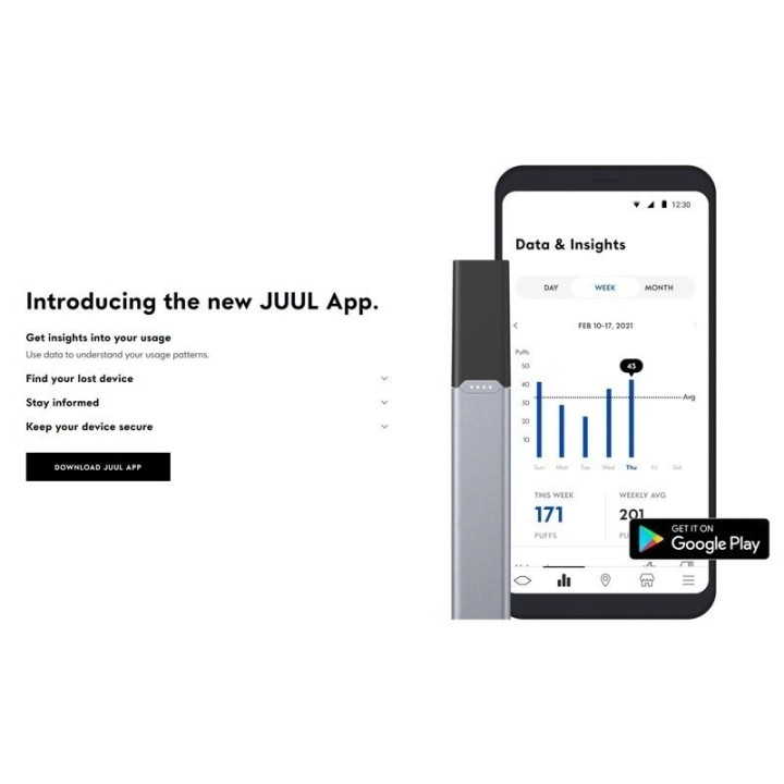 Gümüş Juul 2 Starter Kit Pod Mod tanıtımı ve uygulama verileri